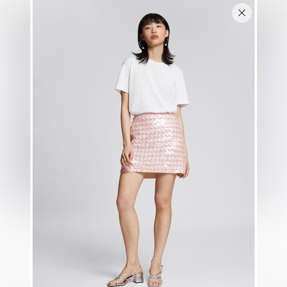 & other stories High Waist Sequin Skirt - Picture 3 of 6